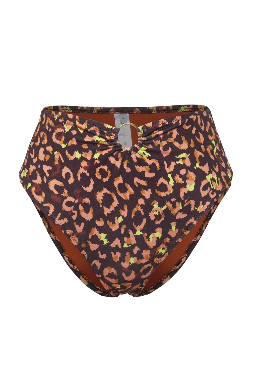 Leopar Desenli Aksesuarl? Yuksek Bel High Leg Slip Bikini Alt? TBESS25BA00033 - Trendyolmilla фото 9