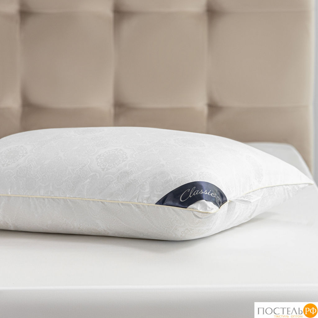 CLASSIC by T ЖЕМЧУГ Подушка 70х70, 1пр., микрофибра/полиэф.вол.