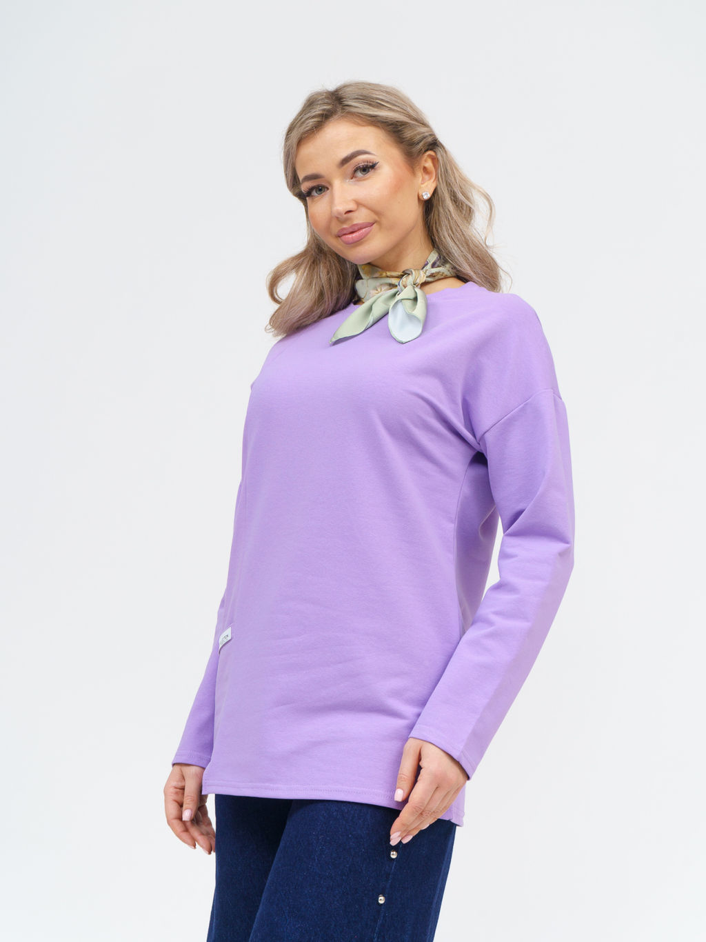 787 Туника "Лиловый"