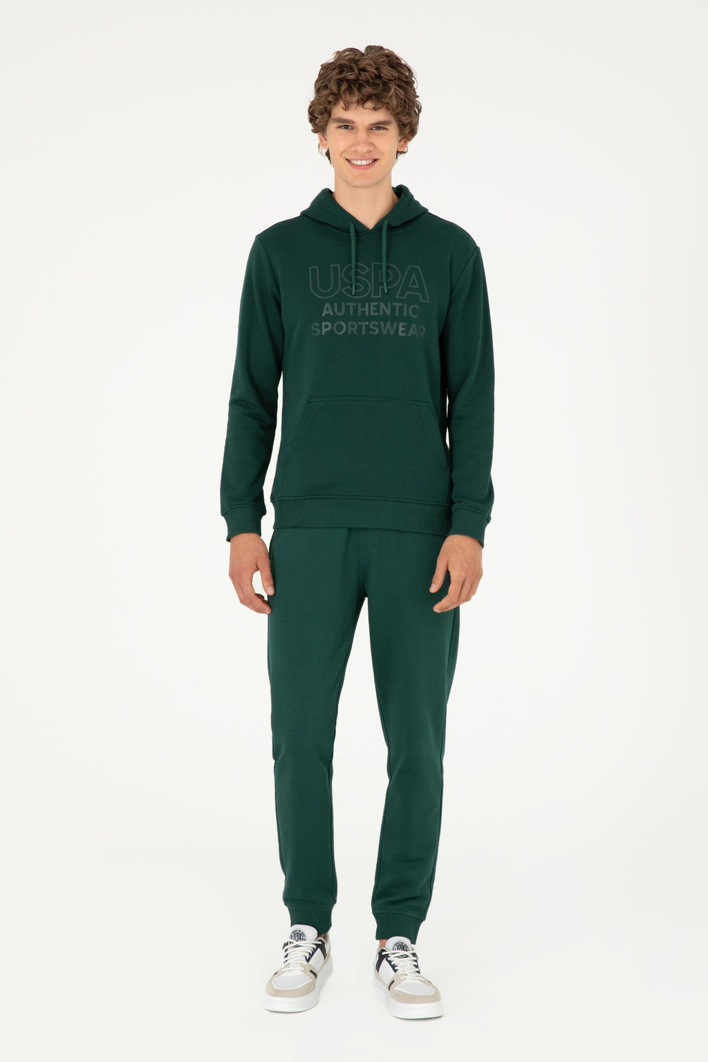 Мужской темно-зеленый свитшот Неожиданная скидка в корзине - U.s. polo assn фото 4