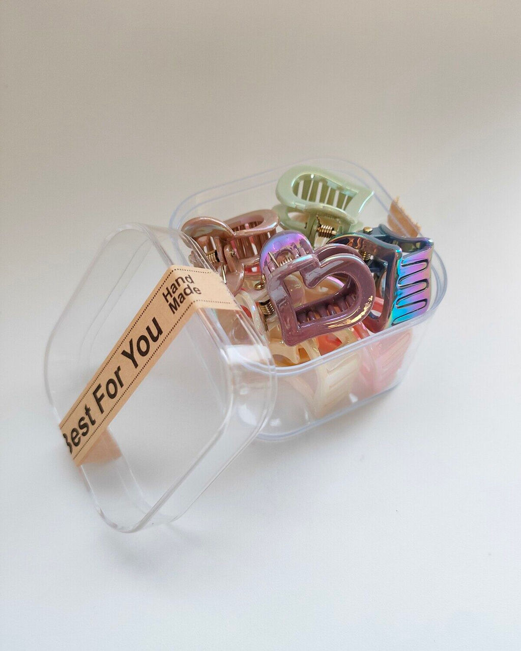 Набор крабиков для волос в боксе (10 шт)