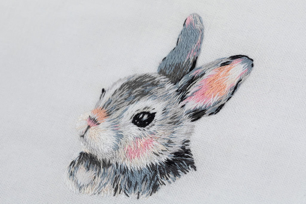 Набор для вышивания PANNA Живая картина JK-2277 Зайчонок