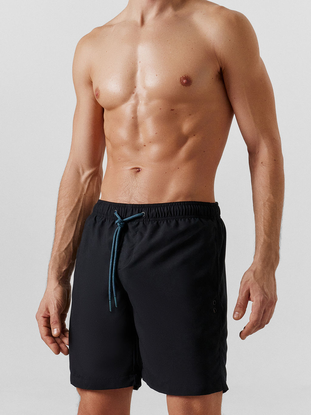 Шорты для плавания мужские черные