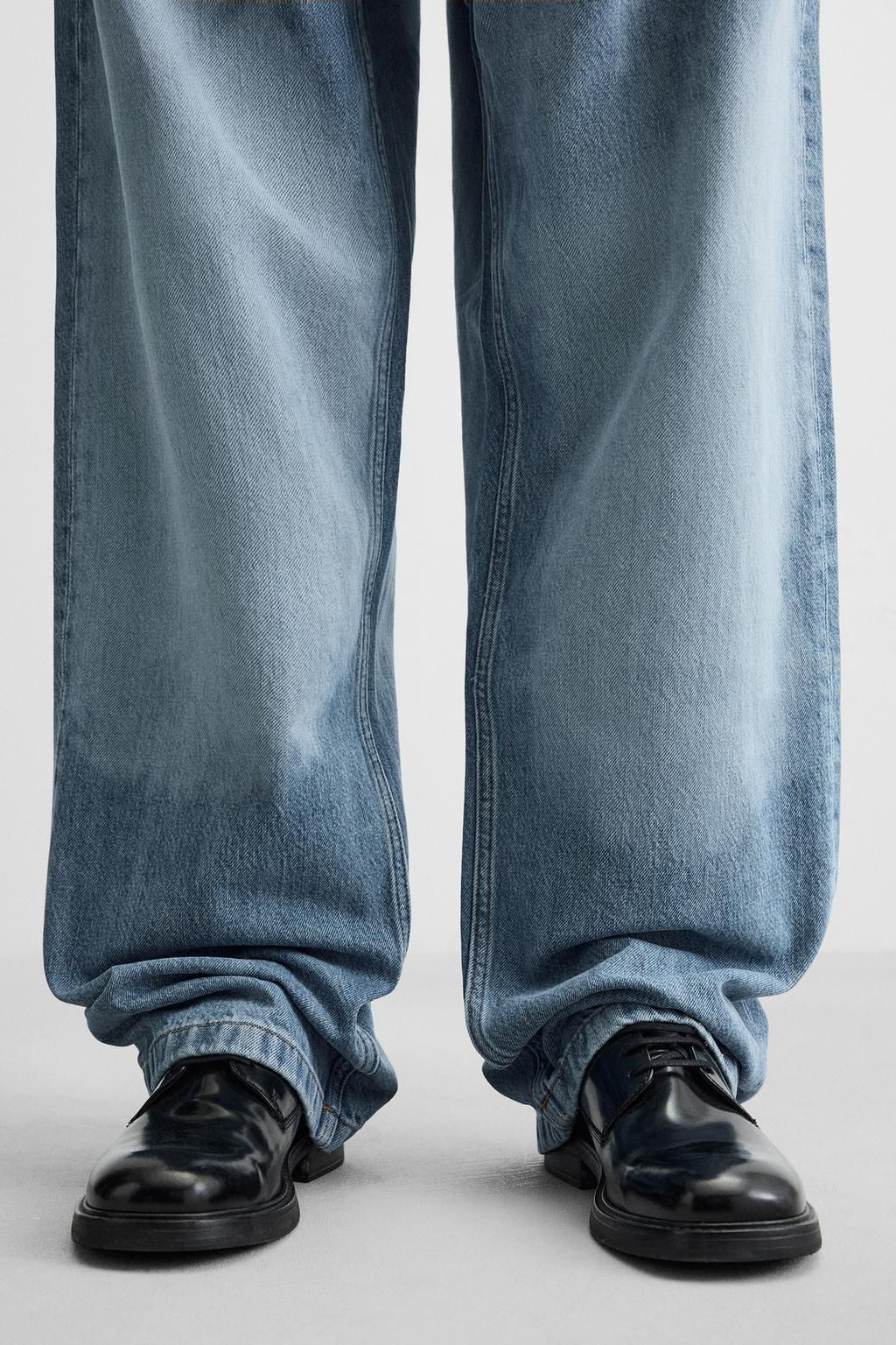 GRADIENT BAGGY FIT JEANS - Zara фото 6