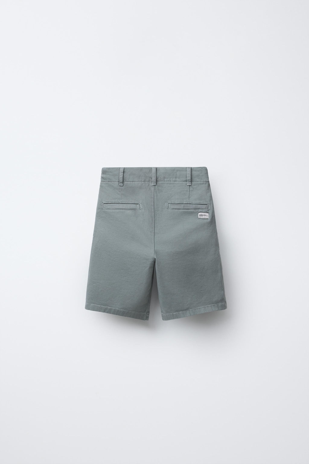 BASIC SLIM FIT CHINO BERMUDA SHORTS - Zara фото 2