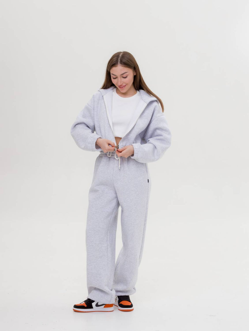 ФУТЕР 3х нитка ПЕТЛЯ Костюм спортивный женский - Knitka wear фото 3