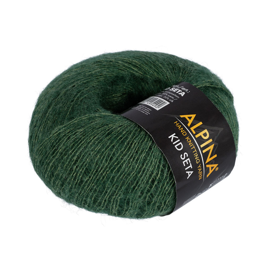 Пряжа ALPINA KID SETA 70% кид мохер, 30% шелк 4 шт. х 25 г 225 м  5 м