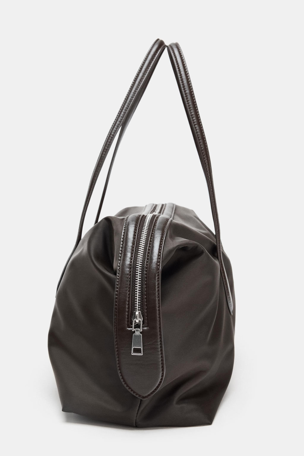 NYLON ELONGATED CITY BAG