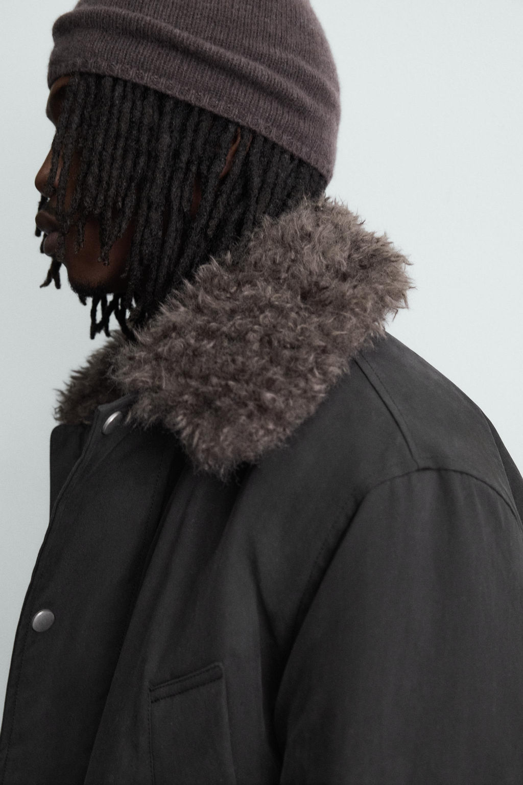 PARKA WITH DETACHABLE CONTRAST COLLAR - Zara фото 5