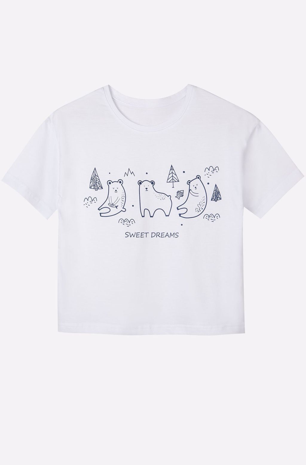 Хлопковая пижама для девочки Happyfox