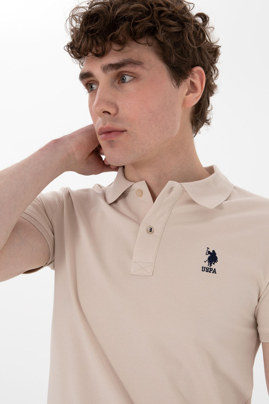 Erkek Slim Fit Polo Yaka Ta_ Basic Ti__rt Sepette S_rpriz _ndirim - U.s. polo assn фото 2