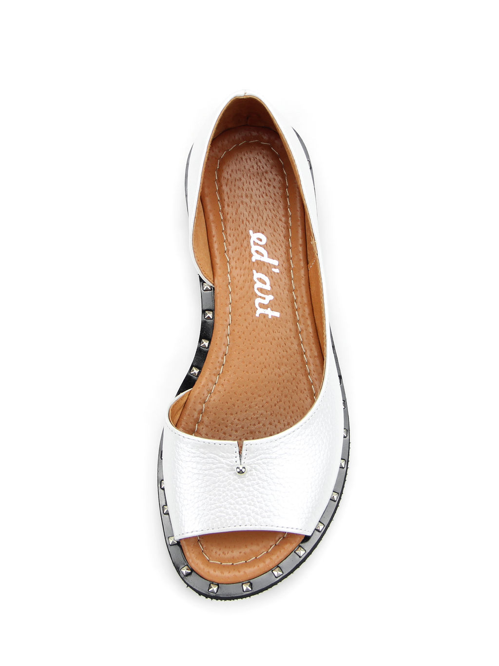 Босоножки EDART 1023.110pyr bl.белый R - Ed'art фото 3