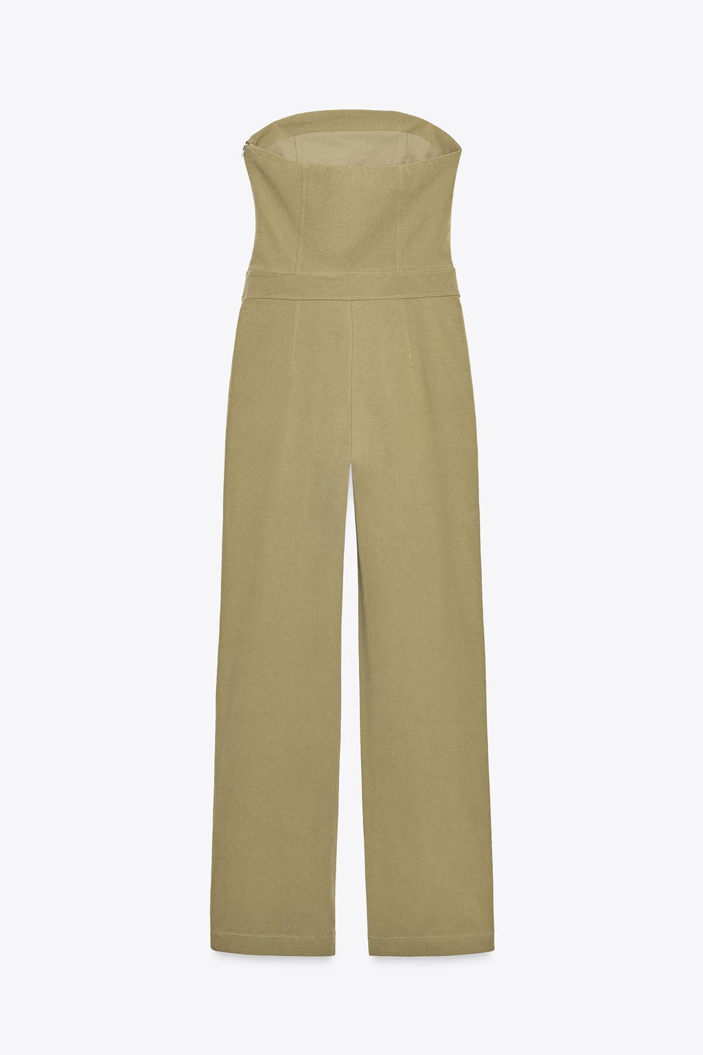 STRAPLESS JUMPSUIT - Zara фото 8