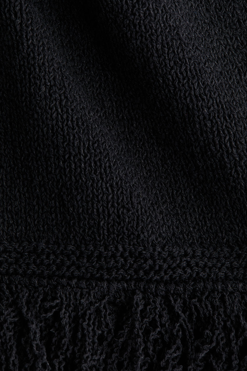 Top de punto con flecos - H&m фото 7