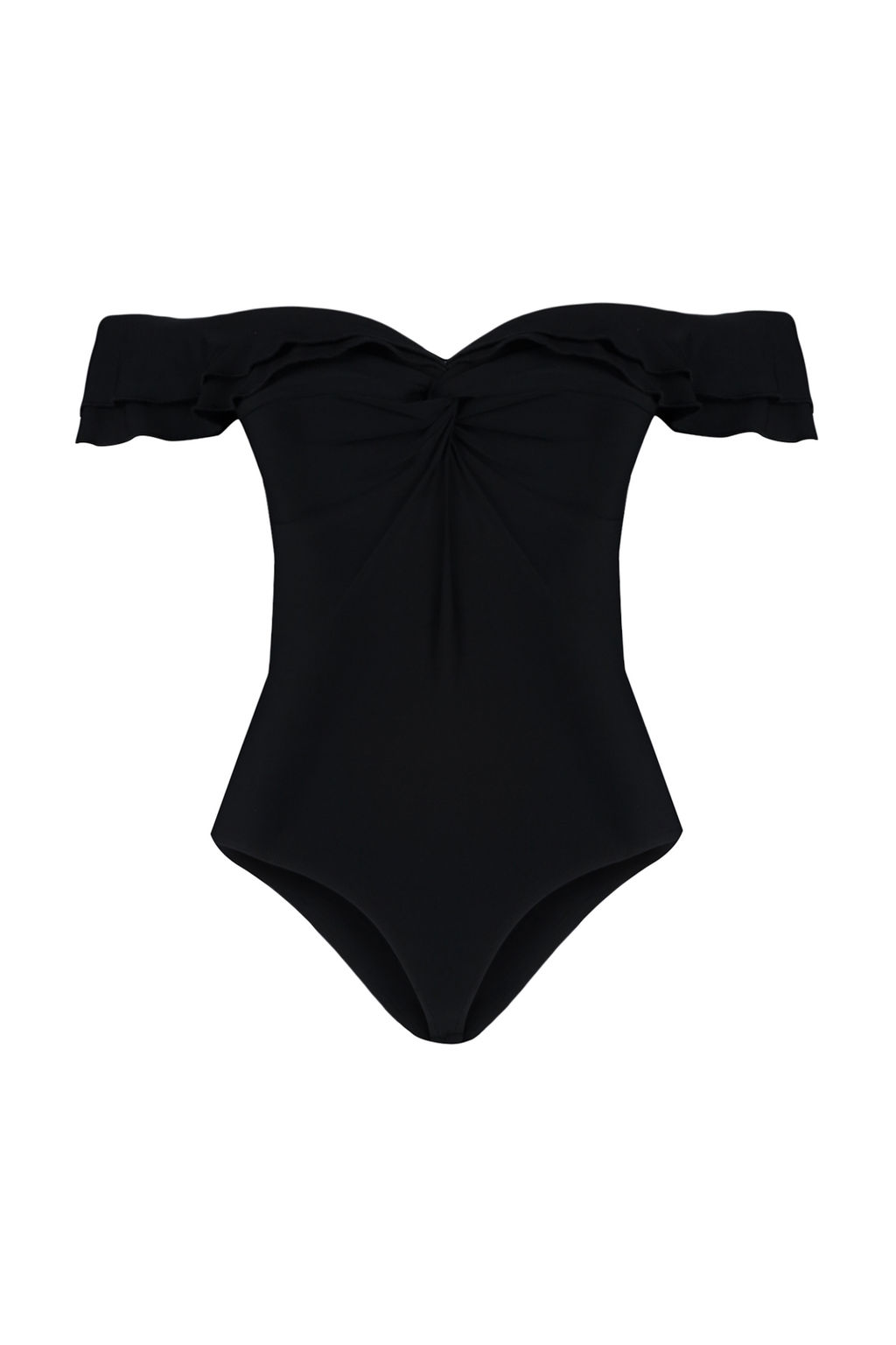 Siyah Volan Detayl? F?rf?rl? C?tc?tl? Orme Body TPRSS24BD00014 - Trendyolmilla фото 7