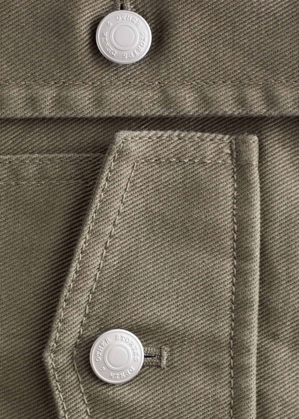Chaqueta de algod?n de silueta entallada - H&m фото 9