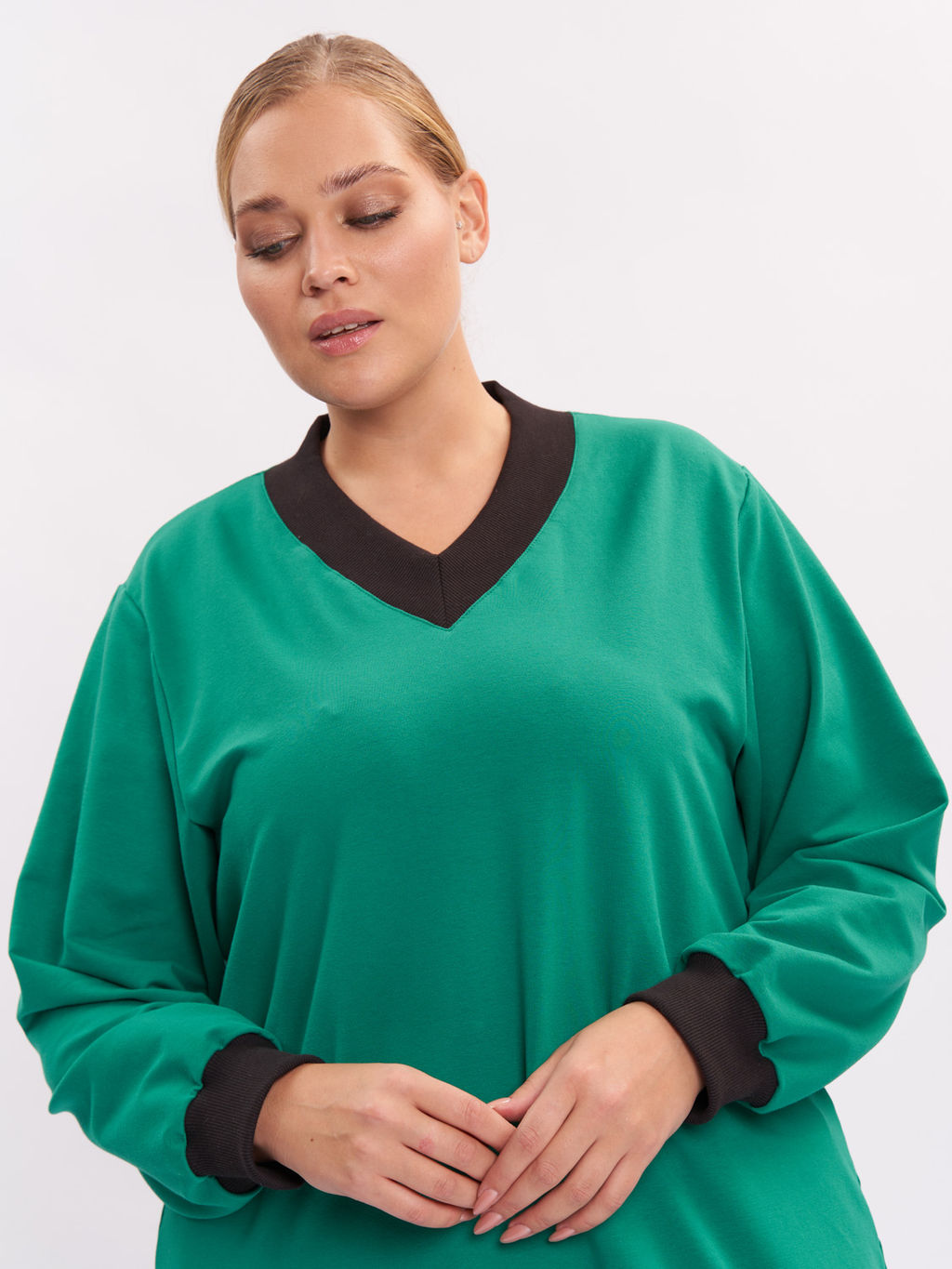 Джемпер тонкий DG12302GRN43 - Артесса фото 3