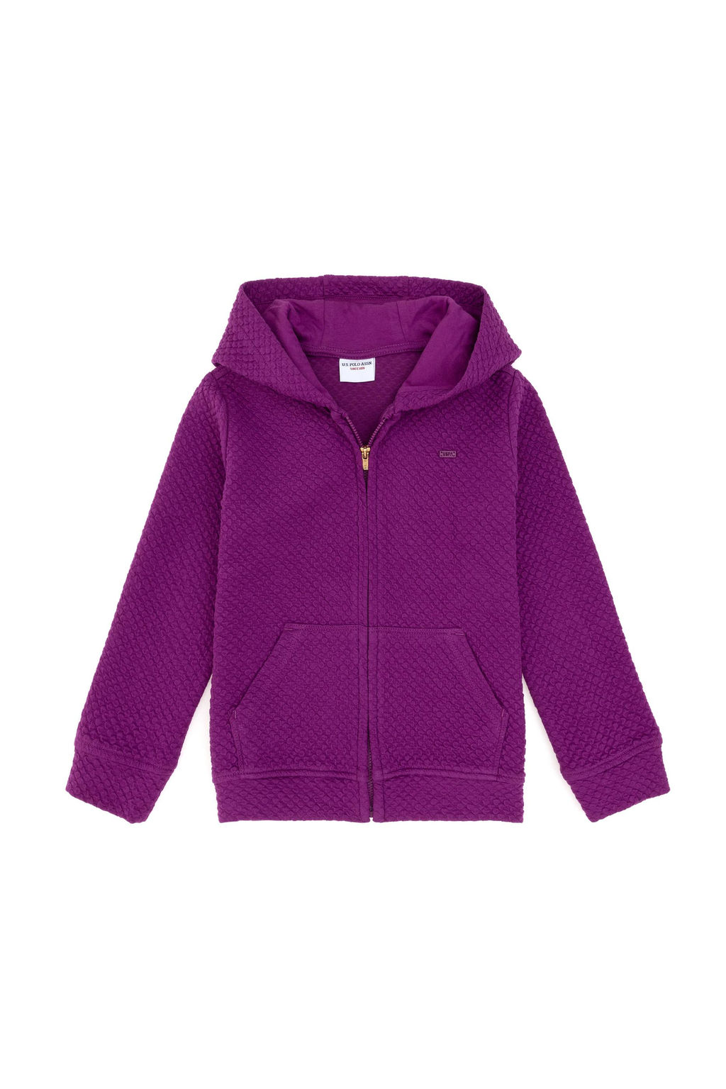 Девушка Фиолетовый Свитшот Неожиданная скидка в корзине