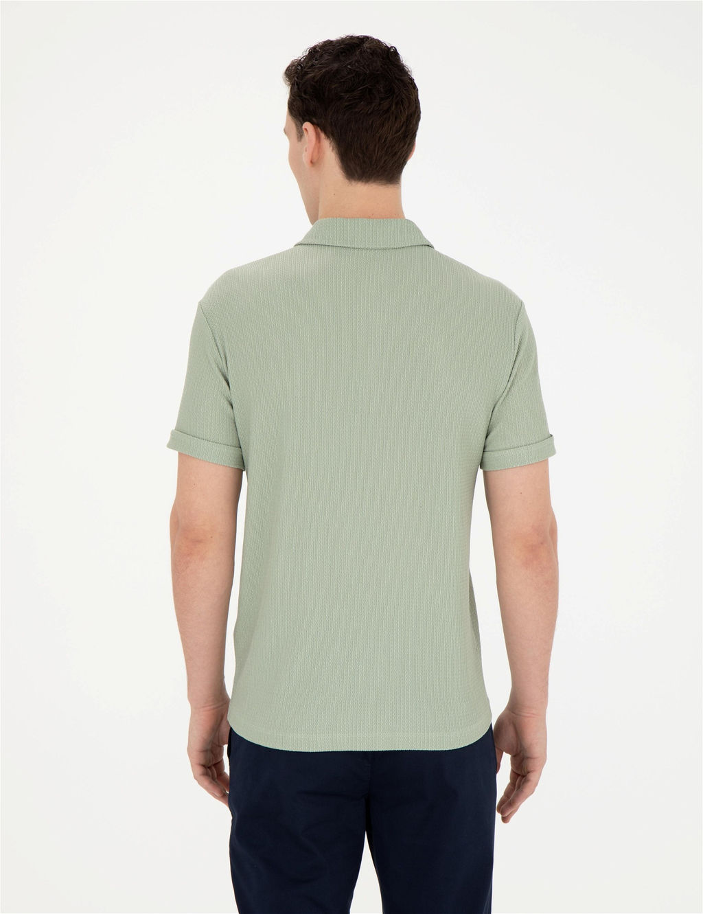 Ye_il Slim Fit Ti__rt - Pierre cardin фото 5
