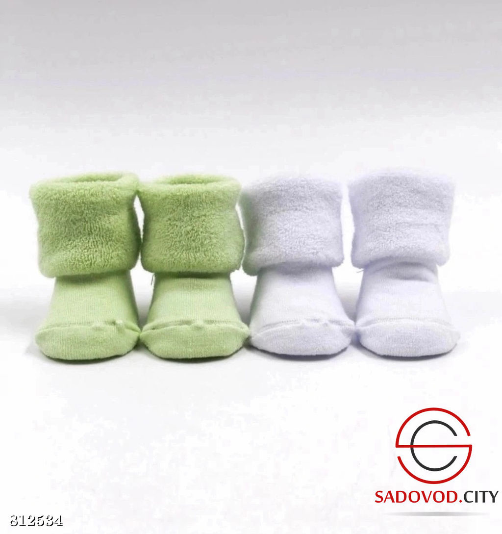 Махровые носочки для малышей 12 шт - Bruno фото 2