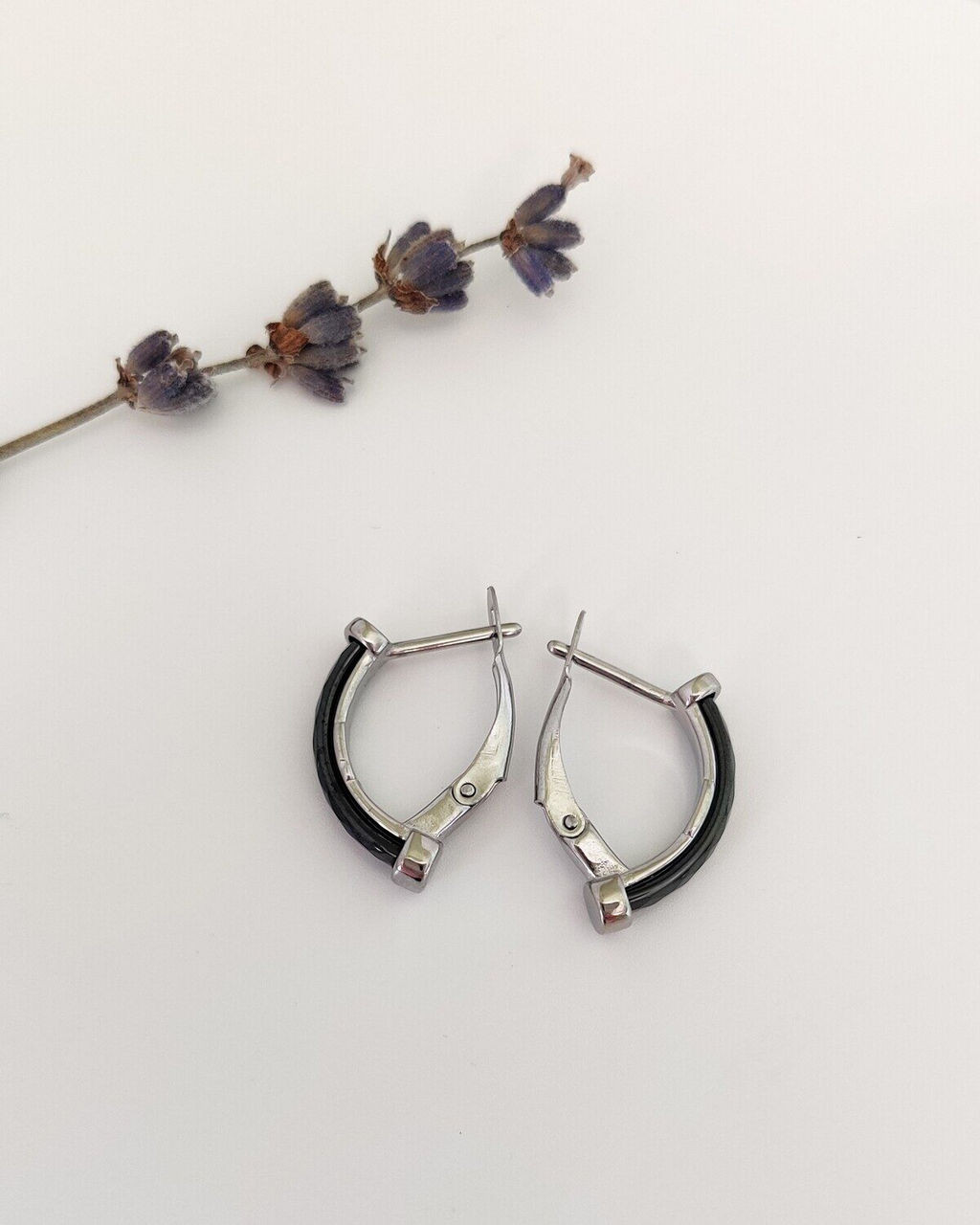 Серьги с керамикой