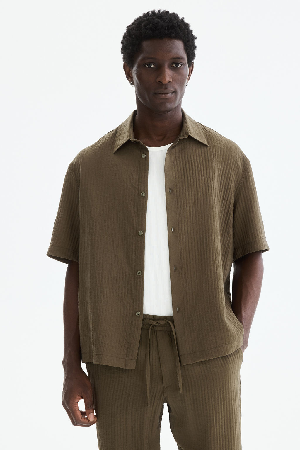 Camisa Relaxed Fit - H&m фото 5