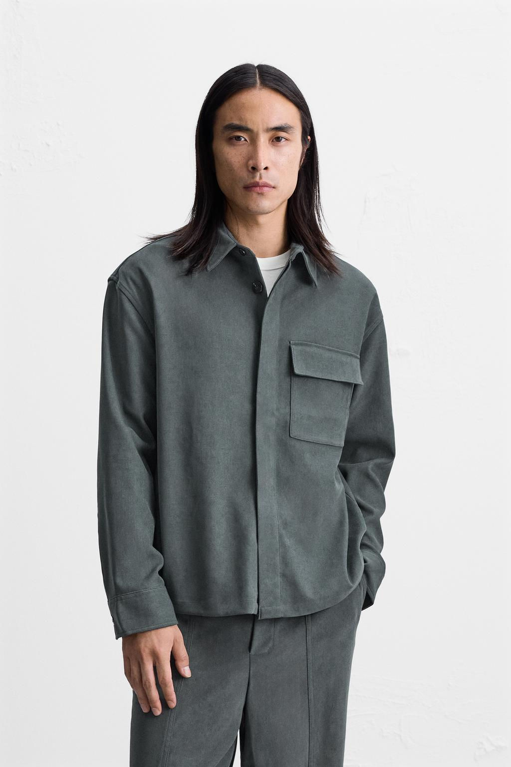 SOFT OVERSHIRT - Zara фото 2