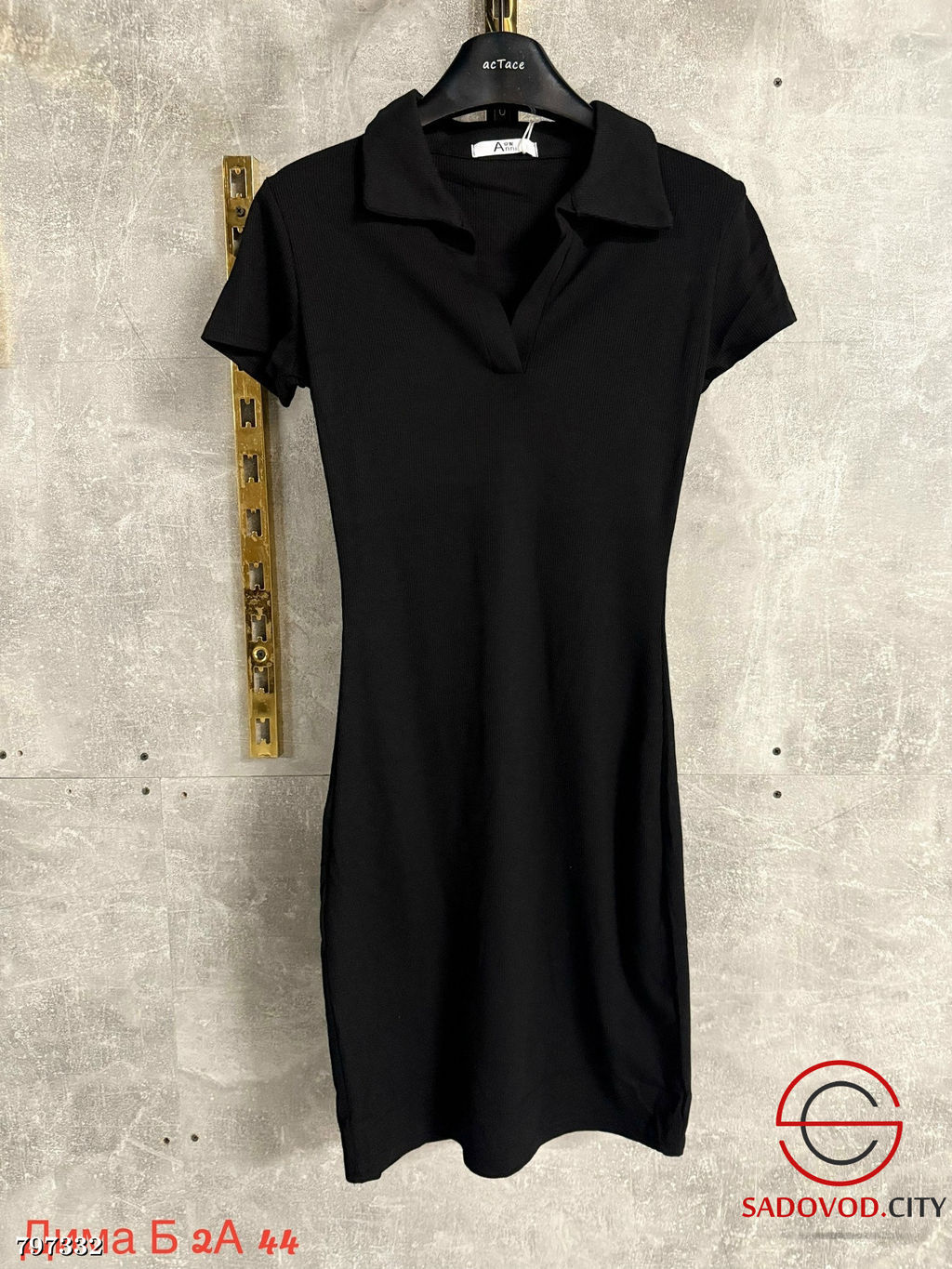 платье женское поло мини - Bruno фото 6