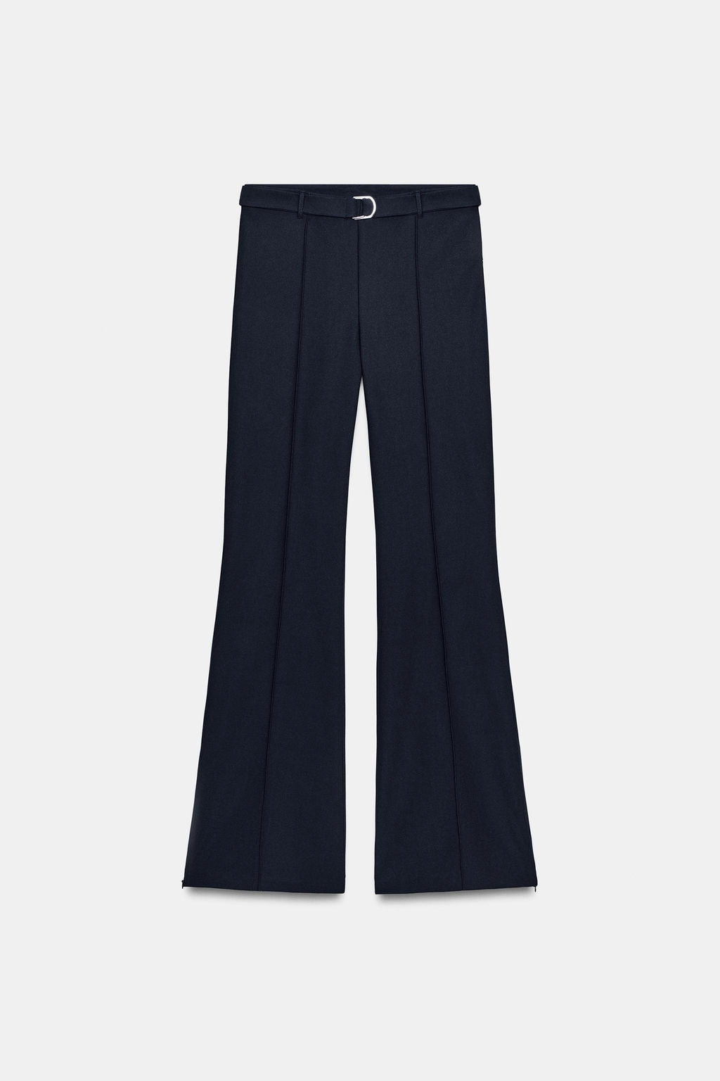 PANTAL?N CINTUR?N CREPE / Marino - Zara фото 6