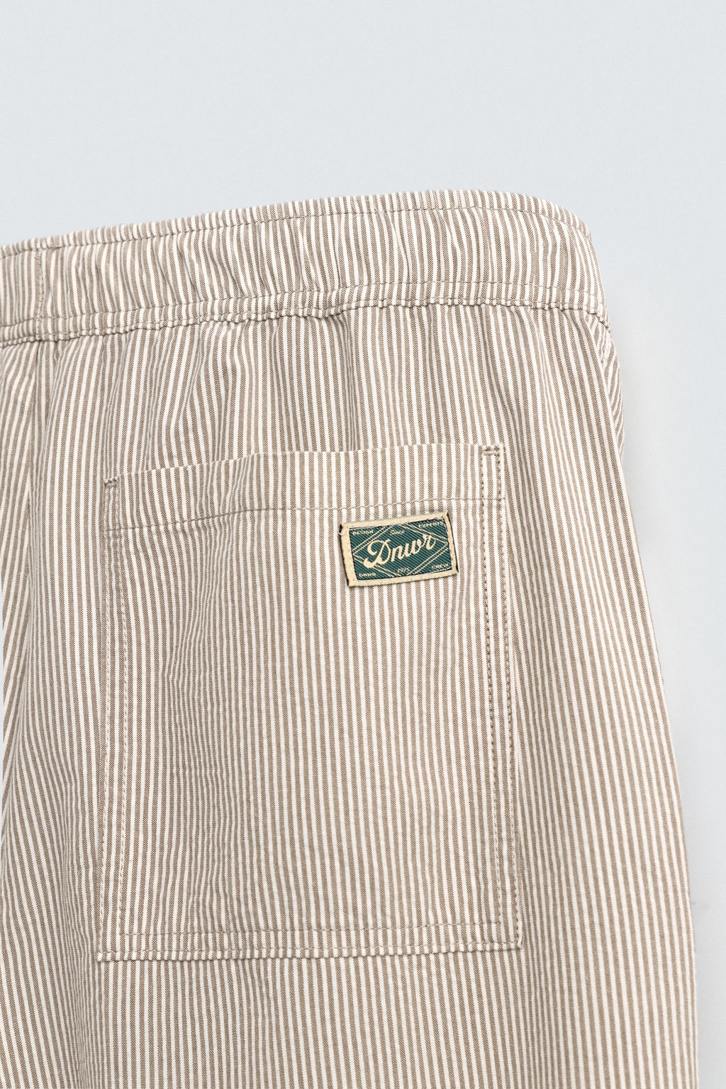 RELAXED FIT STRIPED TROUSERS - Zara фото 10