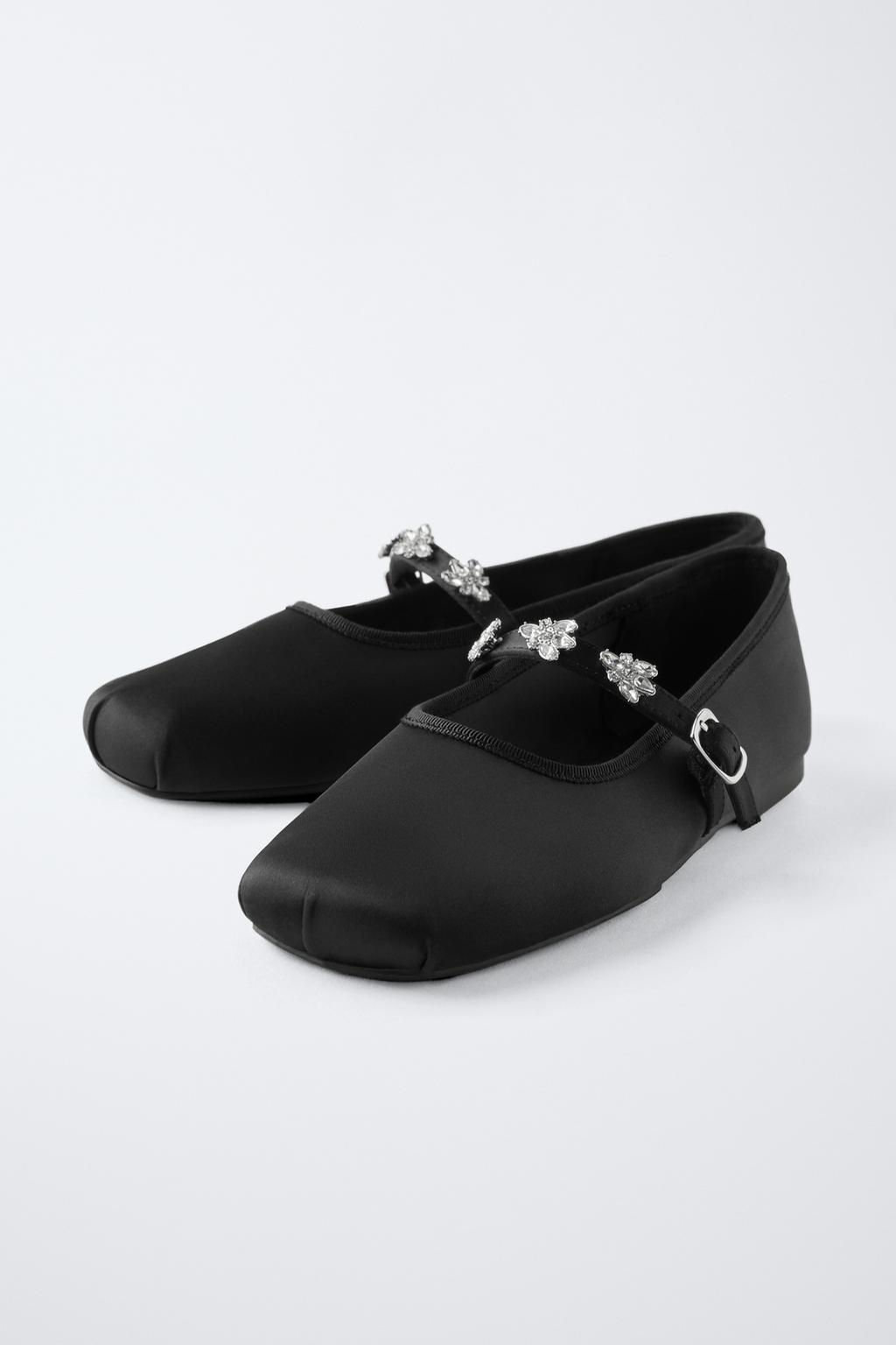 BEJEWELLED BALLERINAS - Zara фото 3