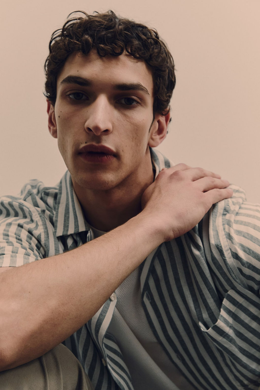 Camisa resort en mezcla de lino Regular Fit - H&m фото 3