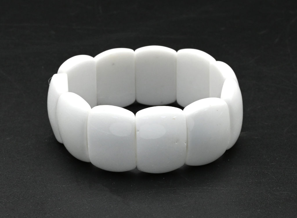 Браслет сегмент 25*16мм из оникса - Радуга камня фото 5