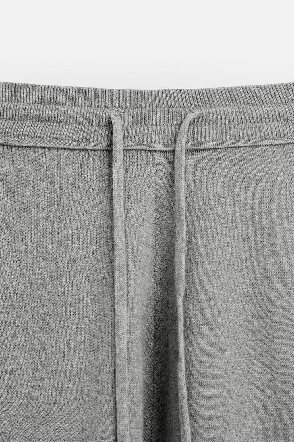 STITCH DETAIL JOGGER TROUSERS - Zara фото 8