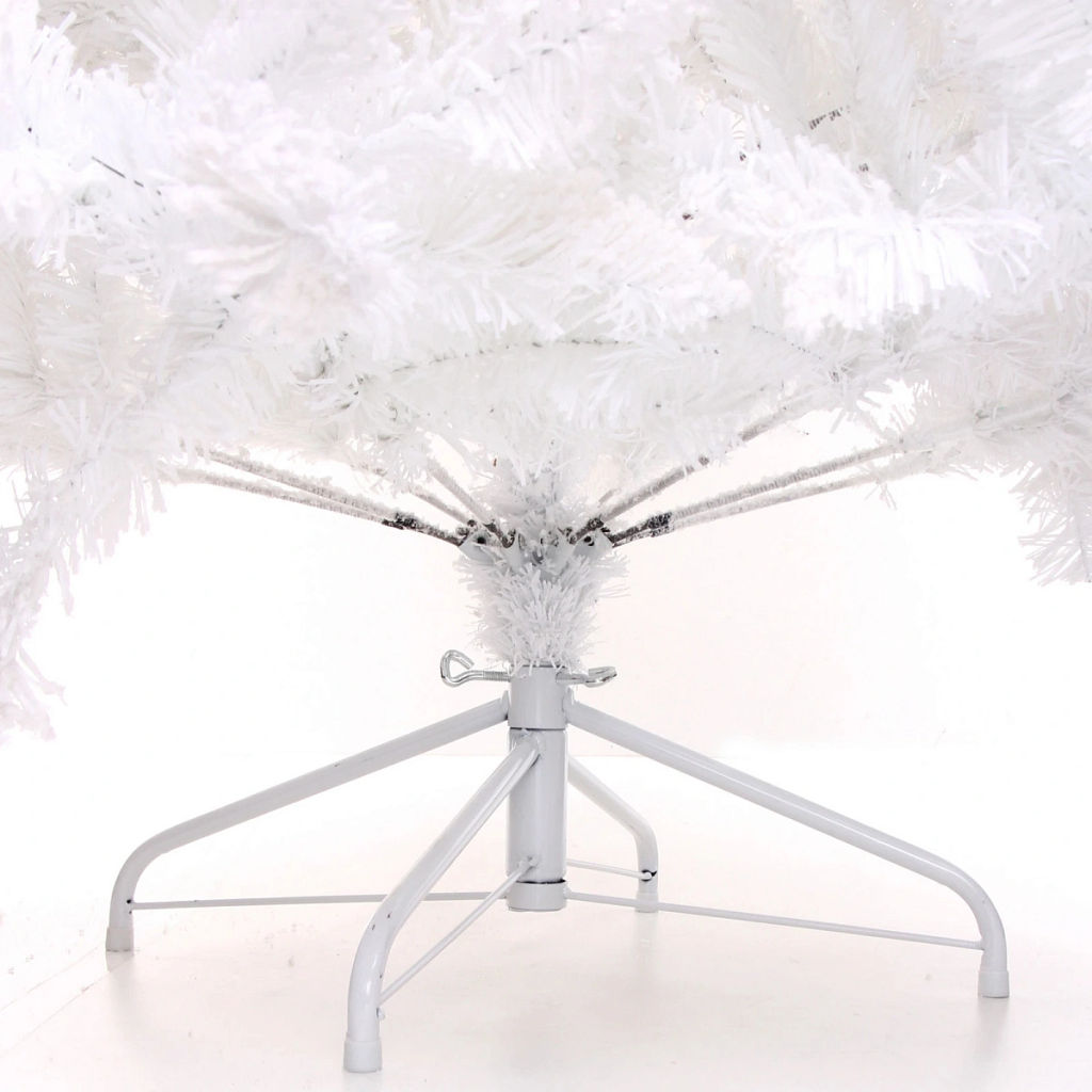 Ёлка "Звон вьюги" 180 см, ПВХ (786 веток), белый иней, Белый