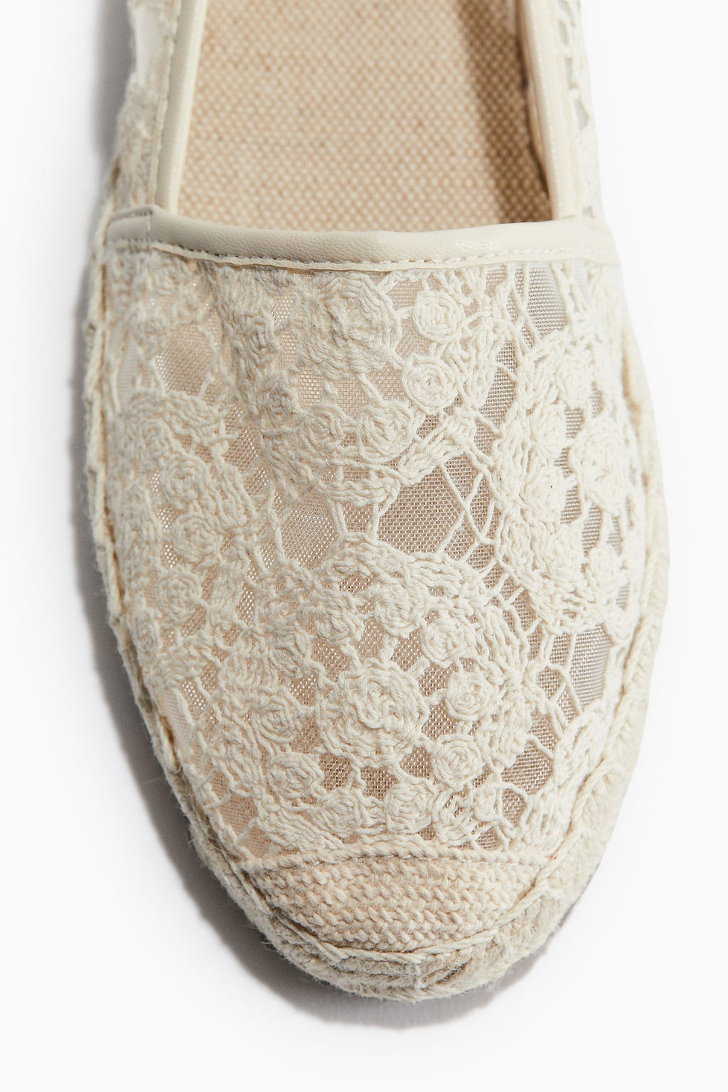Alpargatas en malla ornamentada - H&m фото 3