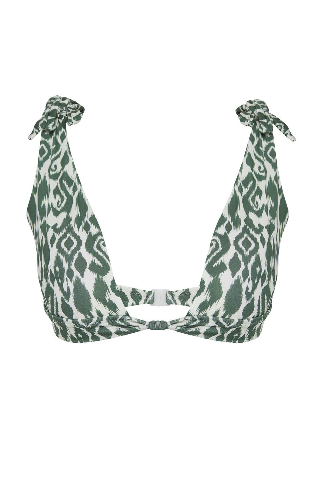 TRENDYOLMILLA Etnik Desenli Bralet Dugumlu Bikini Ustu TBESS24BU00155  фото 6