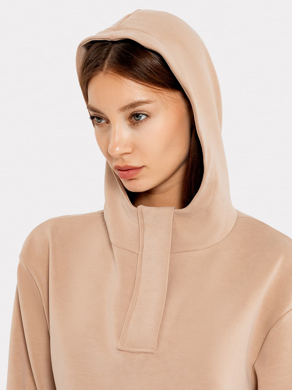 Анорак женский в бежевом цвете бежевый 302875 - Mark formelle фото 3