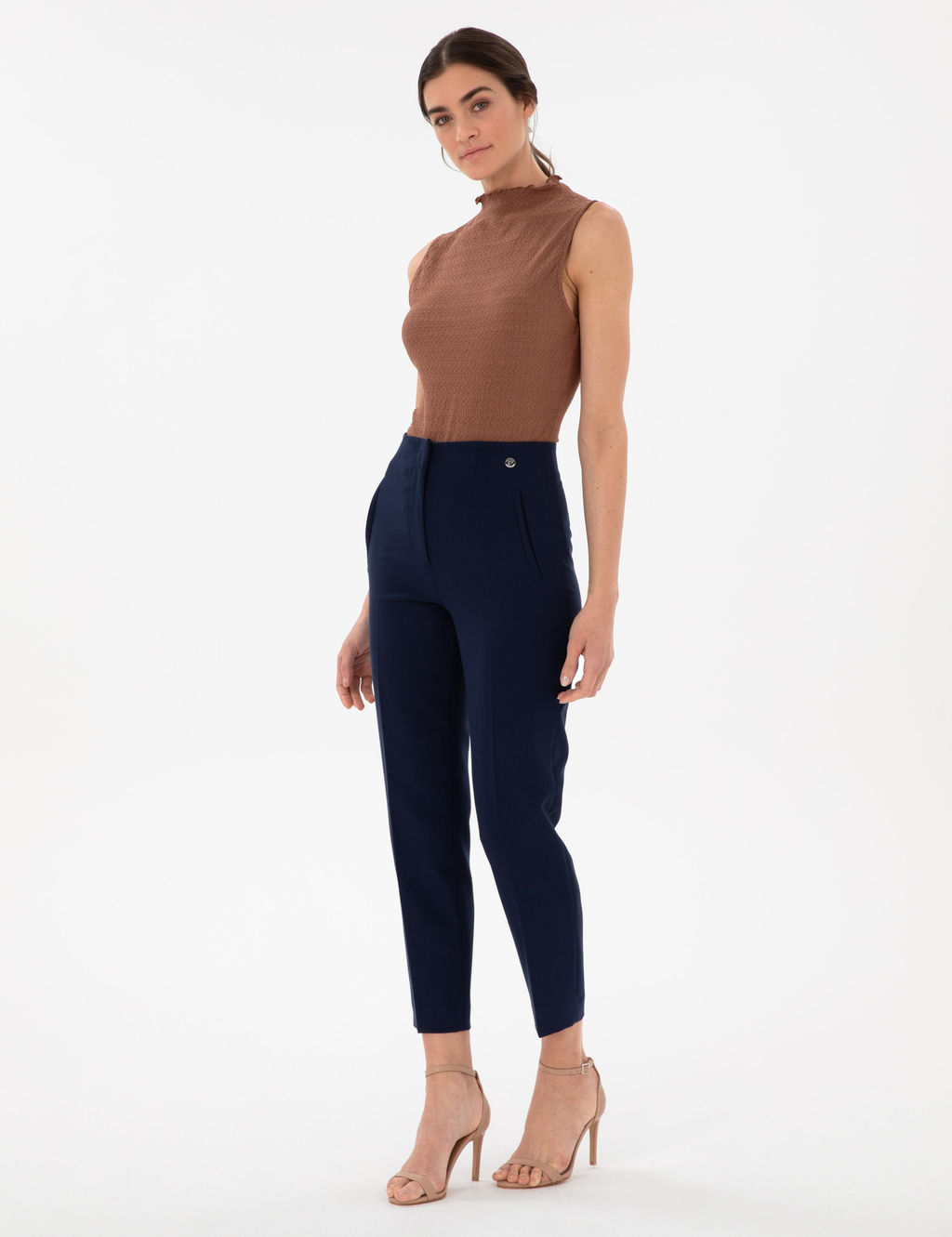 Lacivert Carrot Fit Kuma_ Pantolon - Pierre cardin фото 3