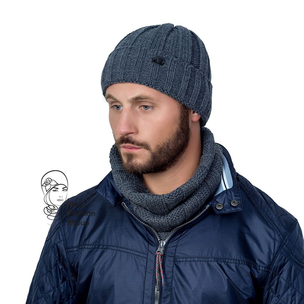 ДЖОВАННИ к-т шапка, снуд мужские