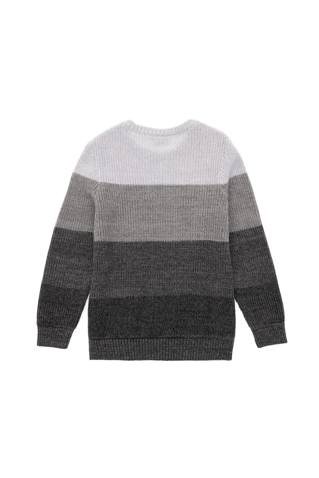 Меланжевый свитер антрацитового цвета для мальчика Неожиданная скидка в корзине - U.s. polo assn фото 2