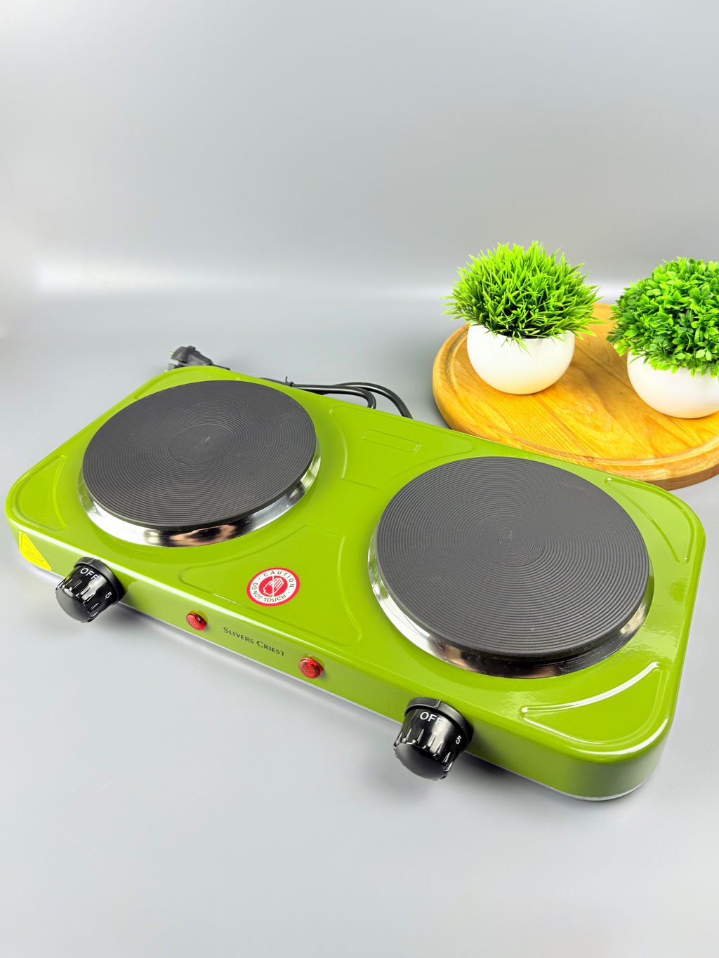 Плитка электрическая, 2 конфорки 1500Вт SC-2000S OLS-HC-29