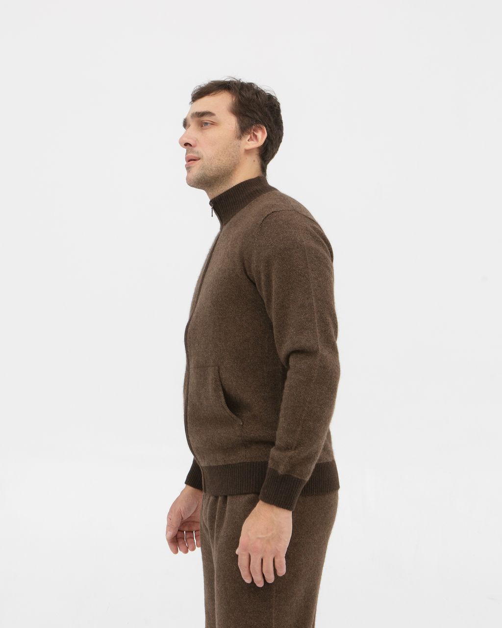 Джемпер из пуха яка мужской 4063a