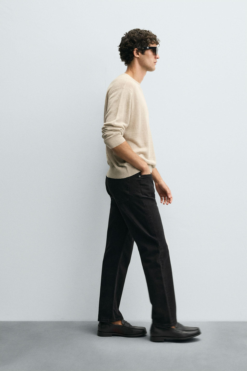 JEANS REGULAR FIT / Carb?n - Zara фото 6
