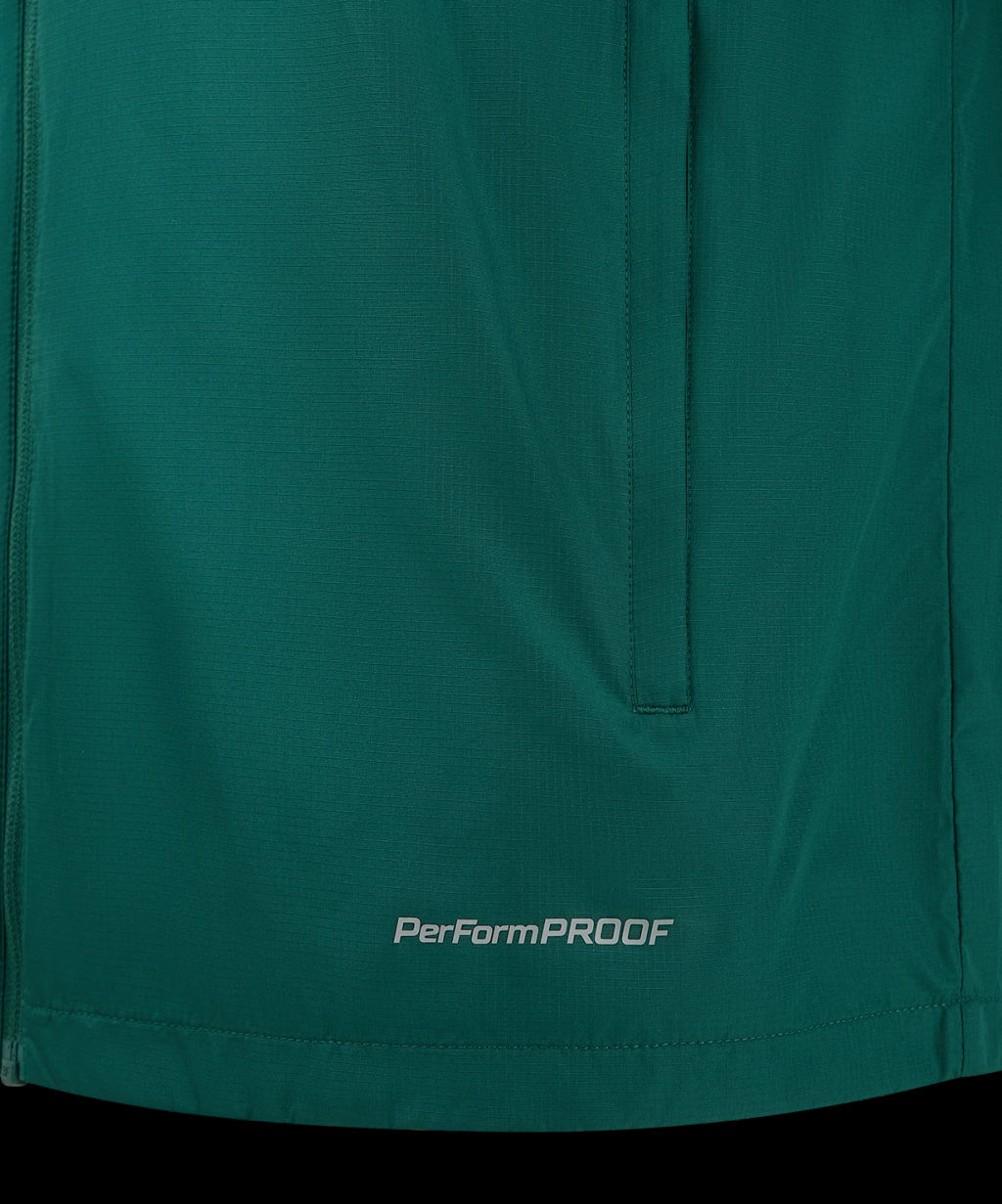 Куртка ветрозащитная JOGEL DIVISION PerFormPROOF Shower Jacket, темно-зеленый  фото 6