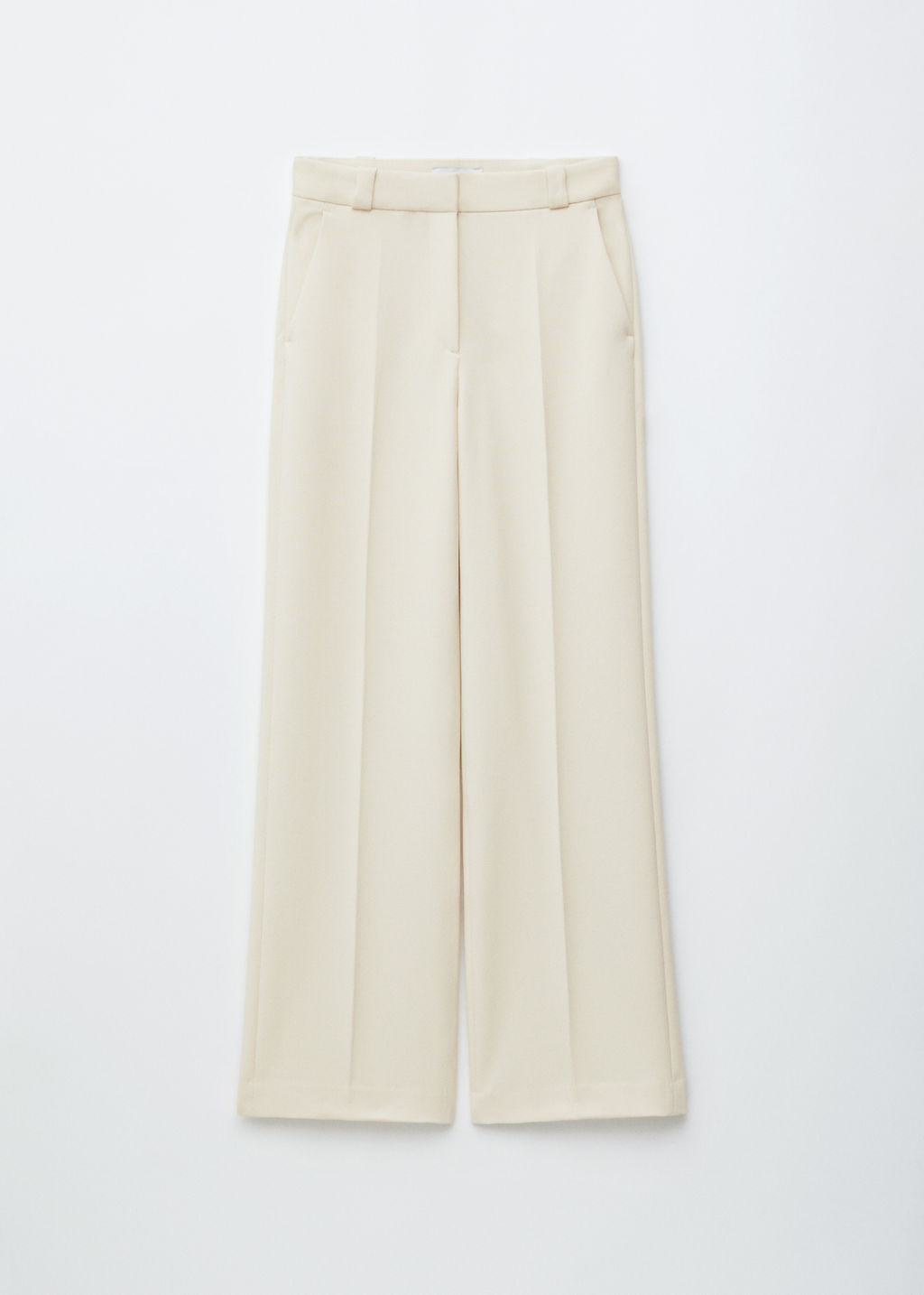 Pantalones rectos con pliegues marcados - H&m фото 2
