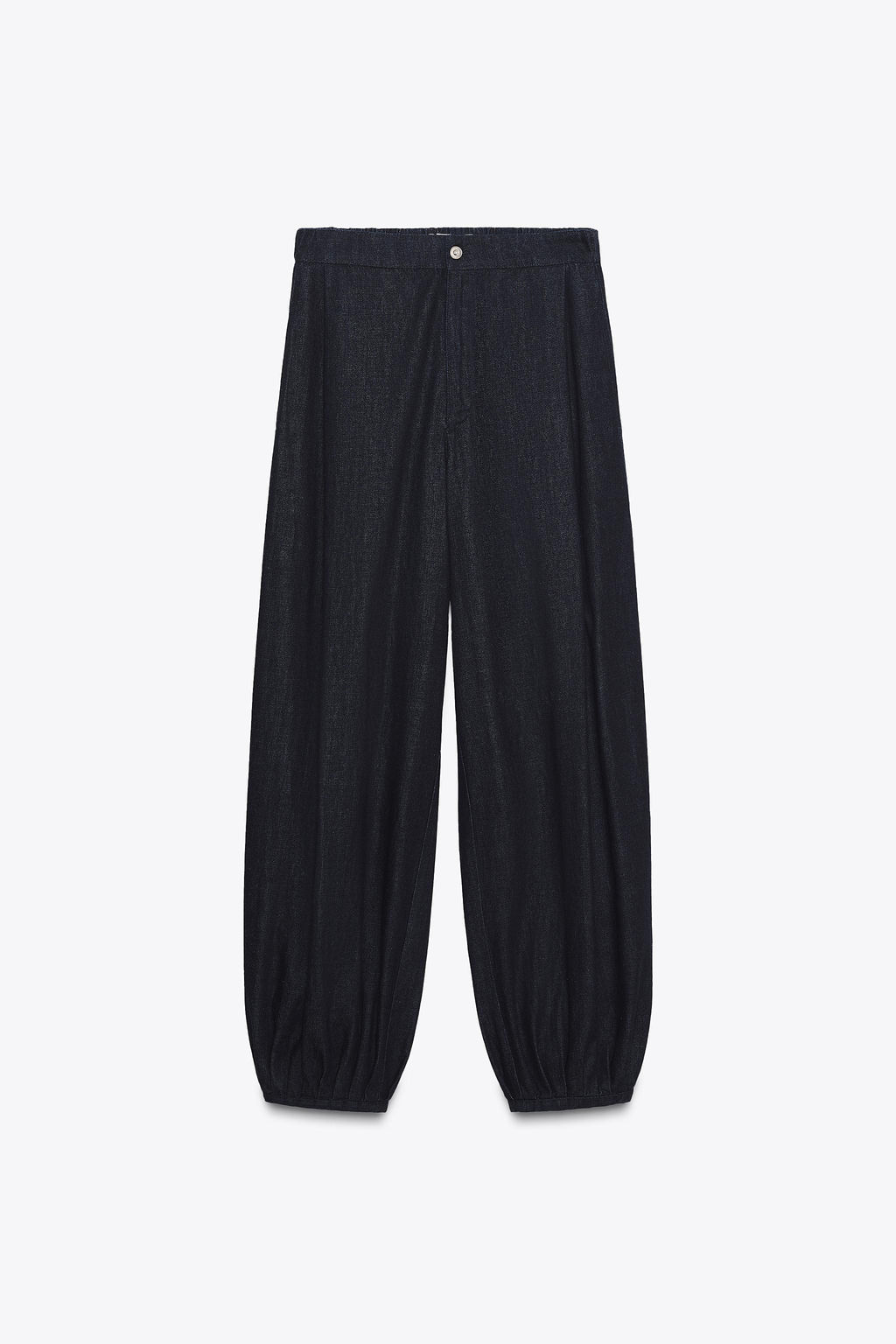 TRF BOMBACHO DENIM TROUSERS - Zara фото 6