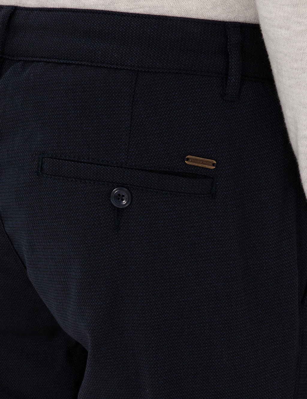 Lacivert Slim Fit Kanvas Pantolon - Pierre cardin фото 6