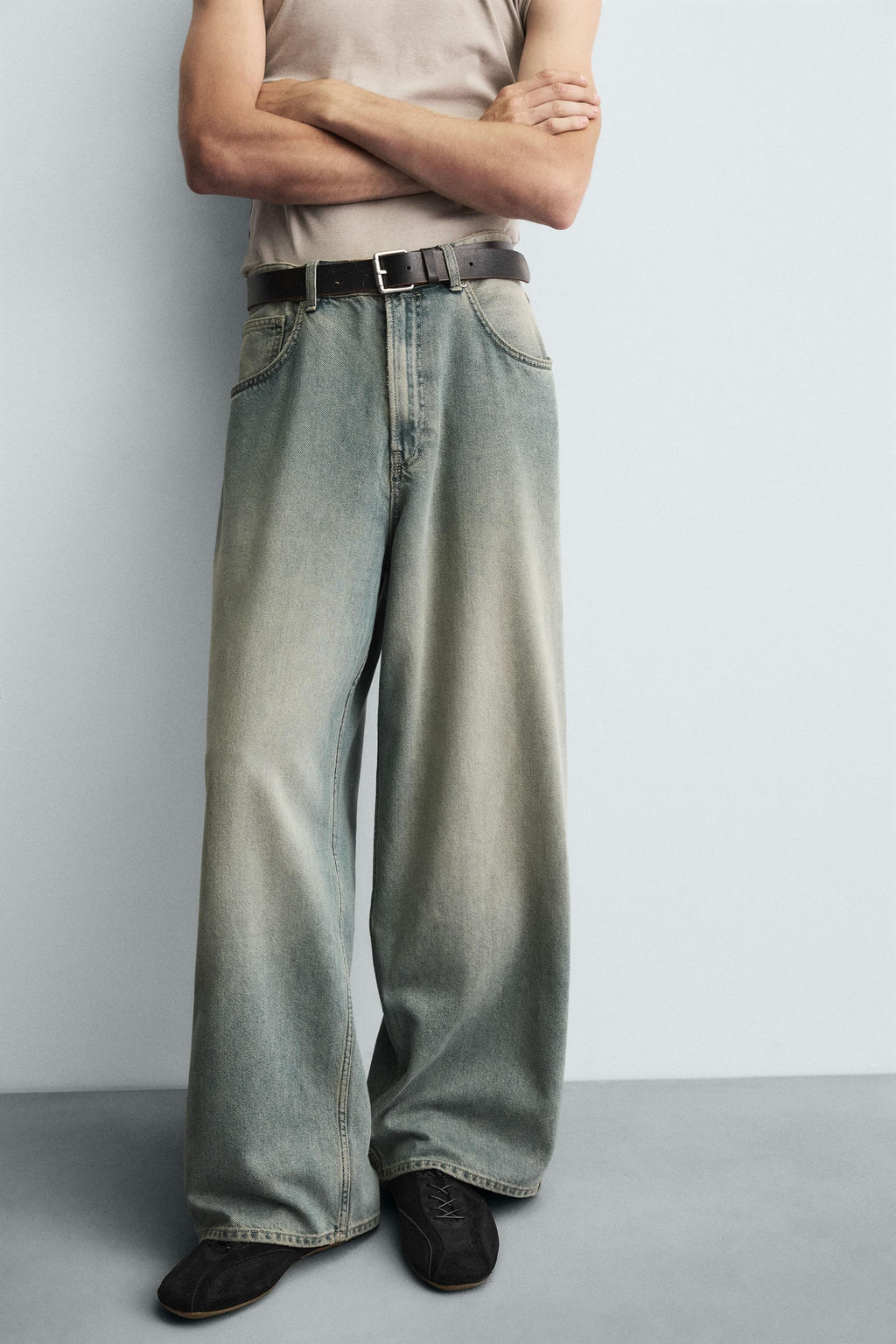 BAGGY FIT JEANS - Zara фото 15