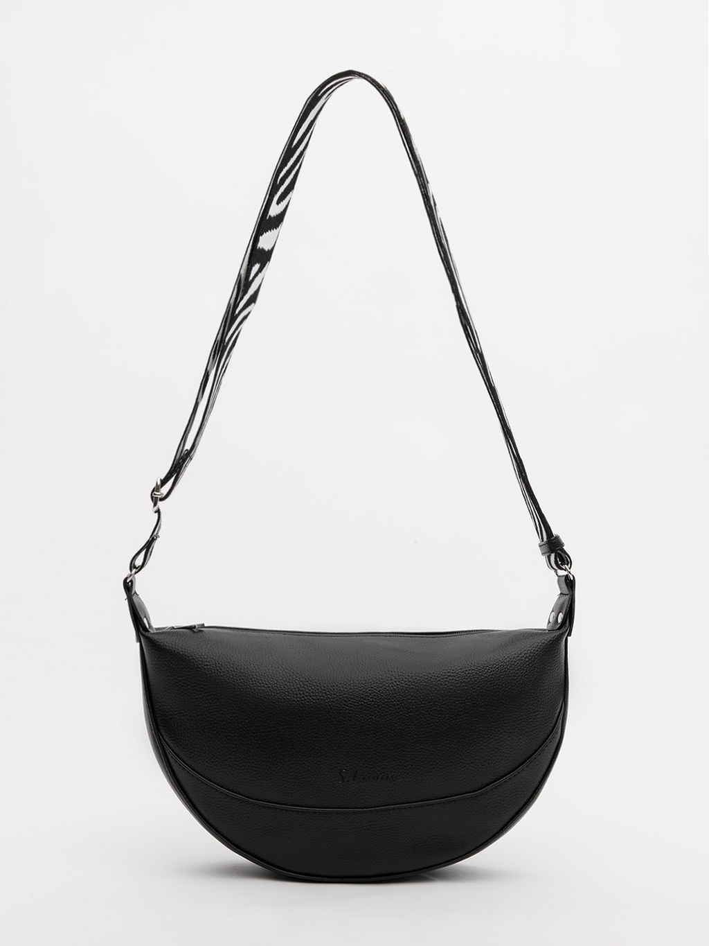 Чёрный седельная сумка S.Lavia  фото 11